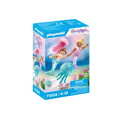Playmobil-COPII SIRENE CU MEDUZE ARTPM71504