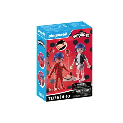 Playmobil-MIRACULOUS MARINETTE SI LADYBUG ARTPM71336