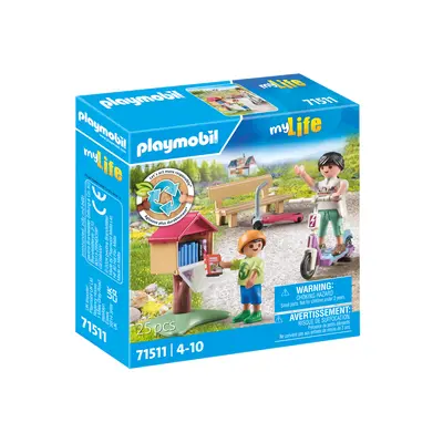 Playmobil-SCHIMB DE CARTI PENTRU PASIONATII DE LECTURA ARTPM71511