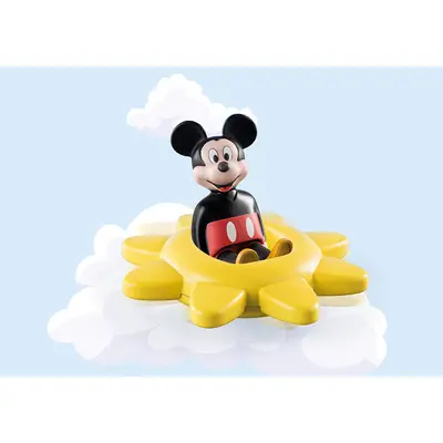 PLAYMOBIL - 1.2.3 & DISNEY: SOARE ROTATIV CU ZORNAITOARE MICKEY ARTPM71321