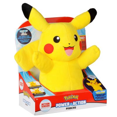 Pokemon - Jucarie de plus cu functii, Pikachu (Power Action) BKF97834