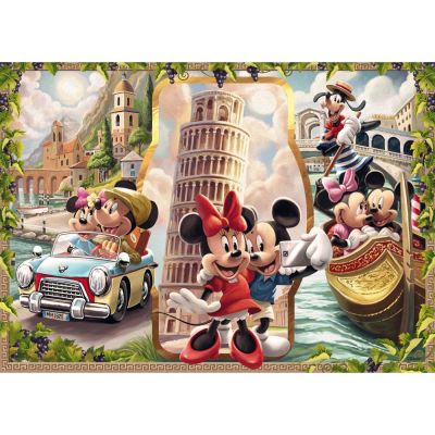 Ravensburger - Puzzle Mickey si Minnie in vacanta 1000 piese design nou ARTRVSPA00498