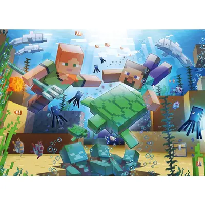 Ravensburger - Puzzle Minecraft 1000 piese design nou ARTRVSPA00421