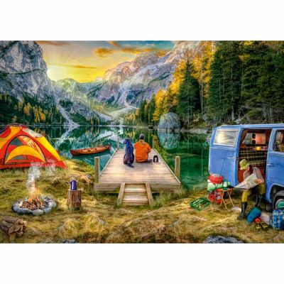 Ravensburger - Puzzle camping 1000 piese design nou ARTRVSPA00568