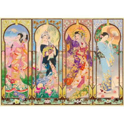 Ravensburger - Puzzle cele 4 anotimpuri 1000 piese design nou ARTRVSPA00127