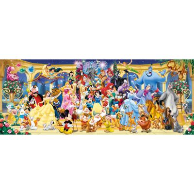 Ravensburger - Puzzle panorama personaje Disney 1000 piese design nou ARTRVSPA00444