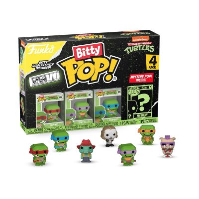 Funko Bitty POP: TMNT- 8-Bit 4PK BKF71510