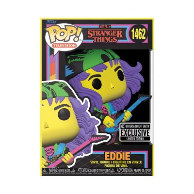 Funko POP TV: ST S4- Hunter Eddie w/Guitar??(BLKLT) BKF74604