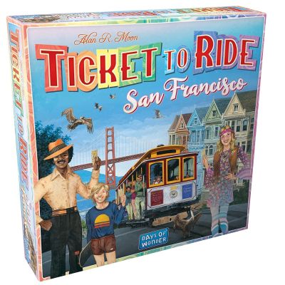 Joc de societate Ticket to Ride San Francisco, limba engleza BKF720064