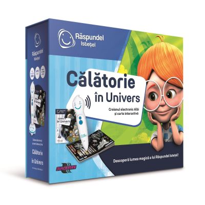 Pachet Raspundel Istetel, creion si carte Calatorie in univers BKF86331