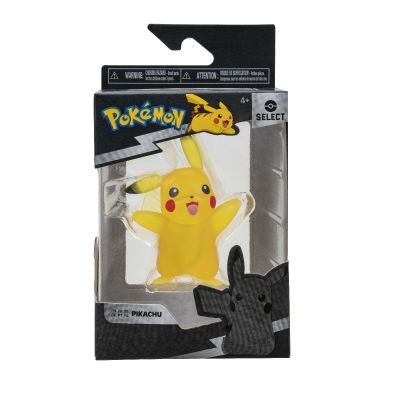 Pokemon - Figurina de actiune Select 7.5 cm, Translucent Pikachu, S3 BKFPKW2402