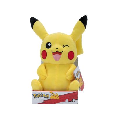 Pokemon - Jucarie de plus 30 cm, Pikachu, S4 BKFPKW3106