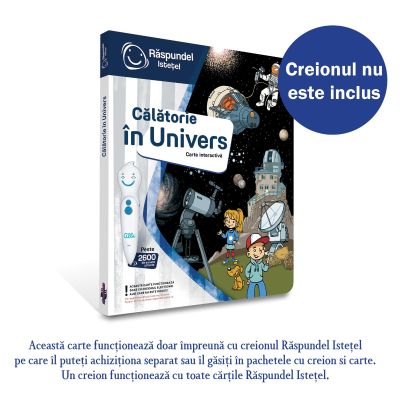 Raspundel Istetel, carte Calatorie in univers BKF27070
