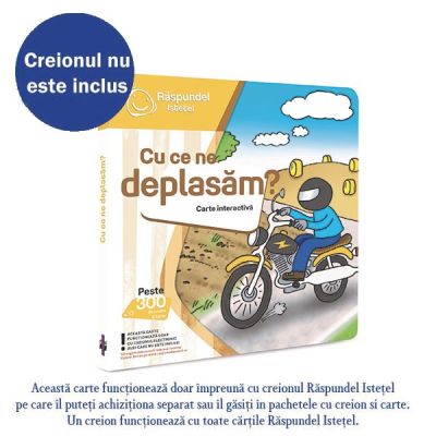 Raspundel Istetel, carte Cu ce ne deplasam BKF19584