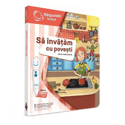 Raspundel Istetel, carte Sa invatam cu povesti BKF63360