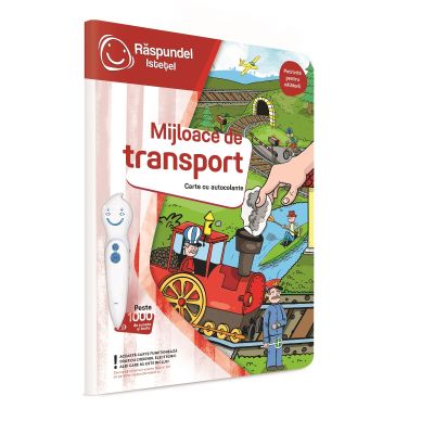 Raspundel Istetel, carte cu autocolante, Mijloace de transport BKF63121