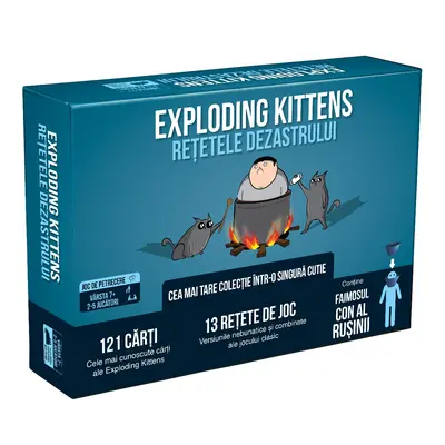 Joc de societate Exploding Kittens: Retetele Dezastrului BKFEKIRFD01RO