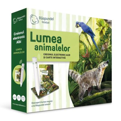 Pachet Raspundel Istetel, creion si carte Lumea animalelor BKF69366