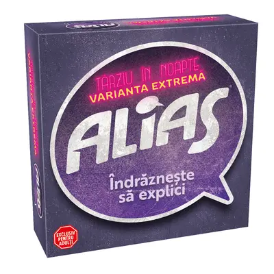Joc de societate Alias Tarziu in noapte - varianta extrema BKF59615