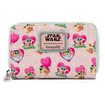 Funko LF: Sw Mandalorian Grogu Valentines Zip Around Wallet BKFSTWA0175