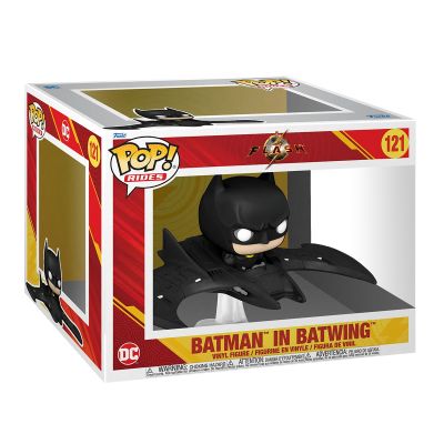 Funko POP Ride SUPDLX: The Flash- Batman w/ Batwing BKF65603