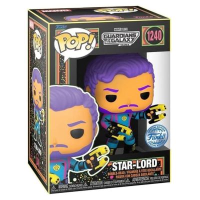 Funko POP Vinyl: GOTG3- Star-Lord (BLKLT) BKF71121