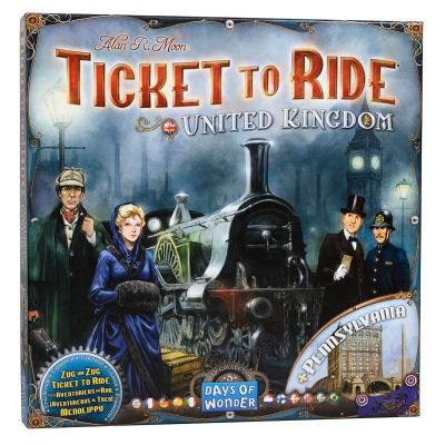 Joc de societate Ticket to Ride Map Collection UK/Pennsylvania,extensie,  limba engleza BKF720123