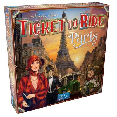 Joc de societate Ticket to Ride Paris, limba engleza BKF720066