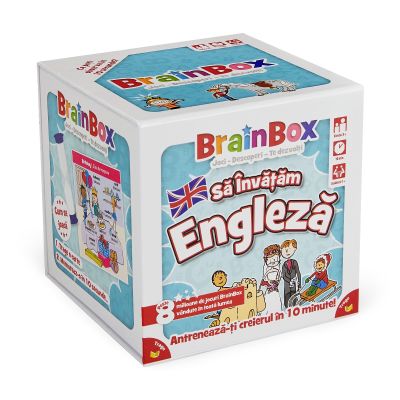 Joc educativ BrainBox Sa invatam engleza BKFG114052