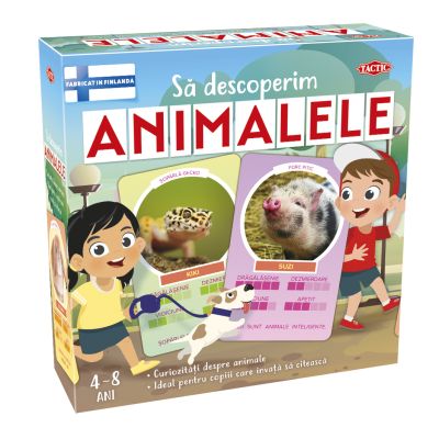 Joc educativ Sa descoperim Animalele BKF59250