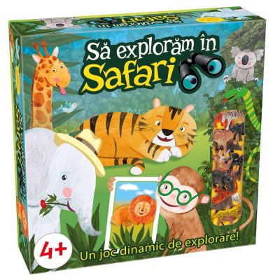 Joc educativ Sa exploram in safari! BKF59612