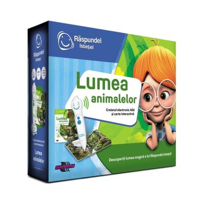 Pachet Raspundel Istetel, creion si carte Lumea animalelor BKF69366