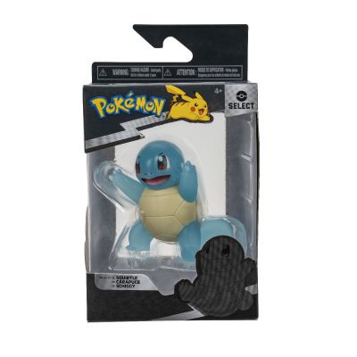 Pokemon - Figurina de actiune Select 7.5 cm, Translucent Squirtle, S3 BKFPKW2404