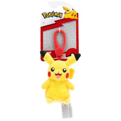 Pokemon - Jucarie de plus cu agatatoare, Pikachu #2, S6 BKFPKW0120