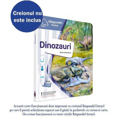 Raspundel Istetel, carte Dinozauri BKF19587