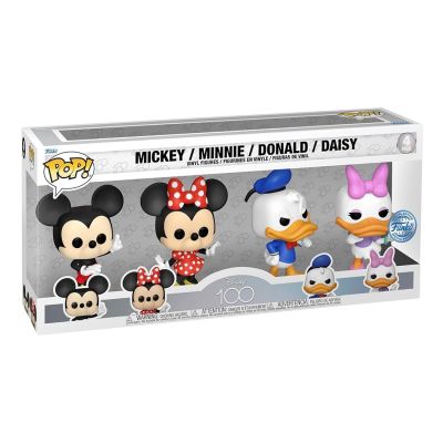Funko POP Disney: Disney Classics - 4PK - Mickey / Minnie / Donald / Daisy BKF70339