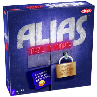 Joc de societate Alias Tarziu in noapte BKF55716