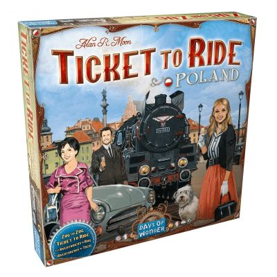 Joc de societate Ticket to Ride Map Collection: Poland, extensie, limba engleza BKF720130