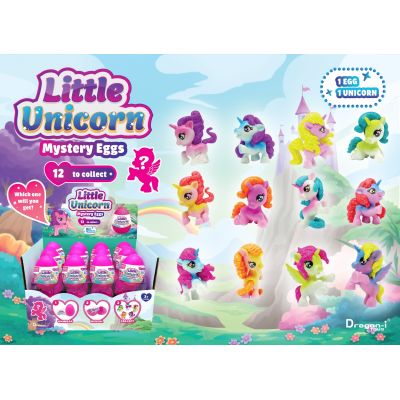 Mighty Megasaur - Oua Unicorn Junior, 12 modele BKF16979
