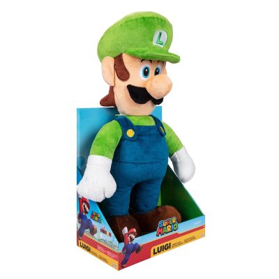 Nintendo Mario - Jucarie de plus, Luigi, 50 cm BKF64457