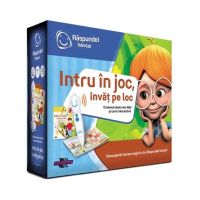 Pachet Raspundel Istetel, creion si carte Intru in joc, invat pe loc BKF69365