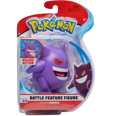 Pokemon - Figurina Deluxe de actiune, Gengar, S16 BKF95126