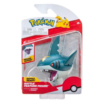 Pokemon - Figurina Deluxe de actiune, Sharpedo, S11 BKF95127