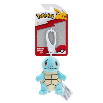 Pokemon - Jucarie de plus cu agatatoare, Squirtle, S6 BKFPKW0123