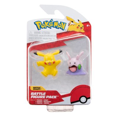 Pokemon - Set 2 figurine de actiune, (Goomy & Pikachu #11) S15 BKFPKW3007