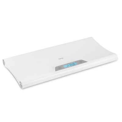 Cantar electronic, Lionelo, Pentru bebelusi, Pana la 20 kg, Memoria ultimei masuratori, Afisare timp de 25 sec, Alb BYNLOC-BABYBALANCE_WHITE