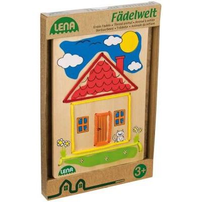 Jucarie educativa cu siret cladiri - SOLLE32035