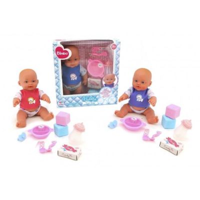 Papusa bebe cu accesorii mancare si baloane de sapun - SOLGL37381