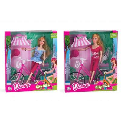 Papusa cu bicicleta Donna - SOLGL36990