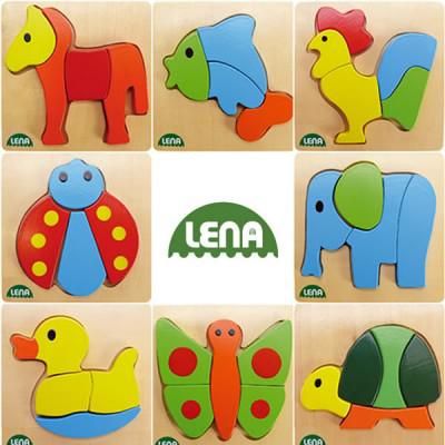 Puzzle lemn Animale - SOLLE32060